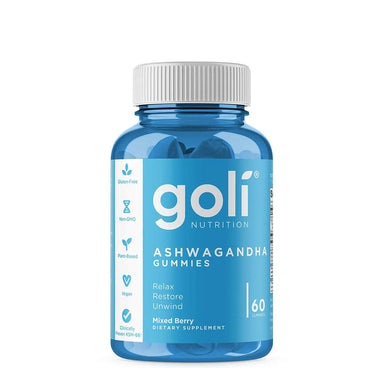 Goli Nutrition Vitamins & Supplements Goli Nutrition Ashwagandha Gummies 60 Pack