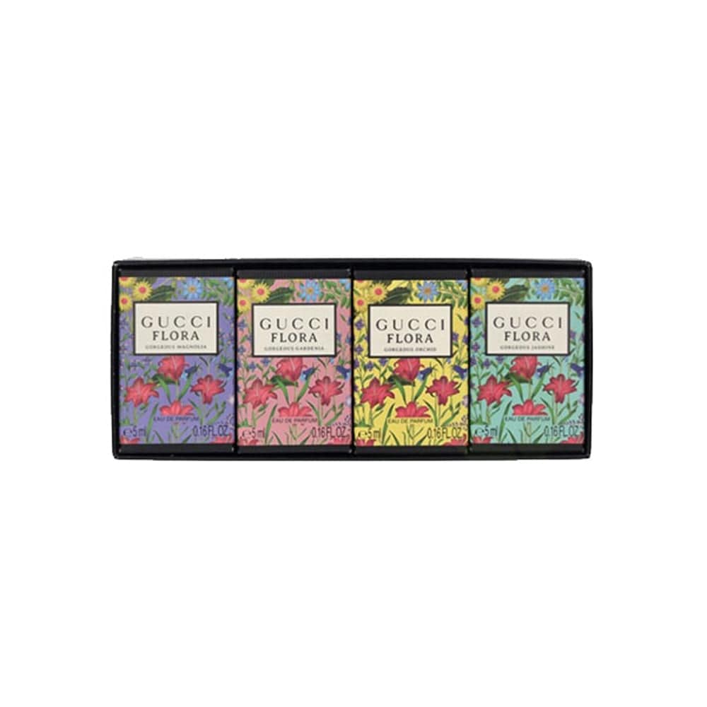 Gucci Fragrance Set Gucci Flora Miniatures Gift Set