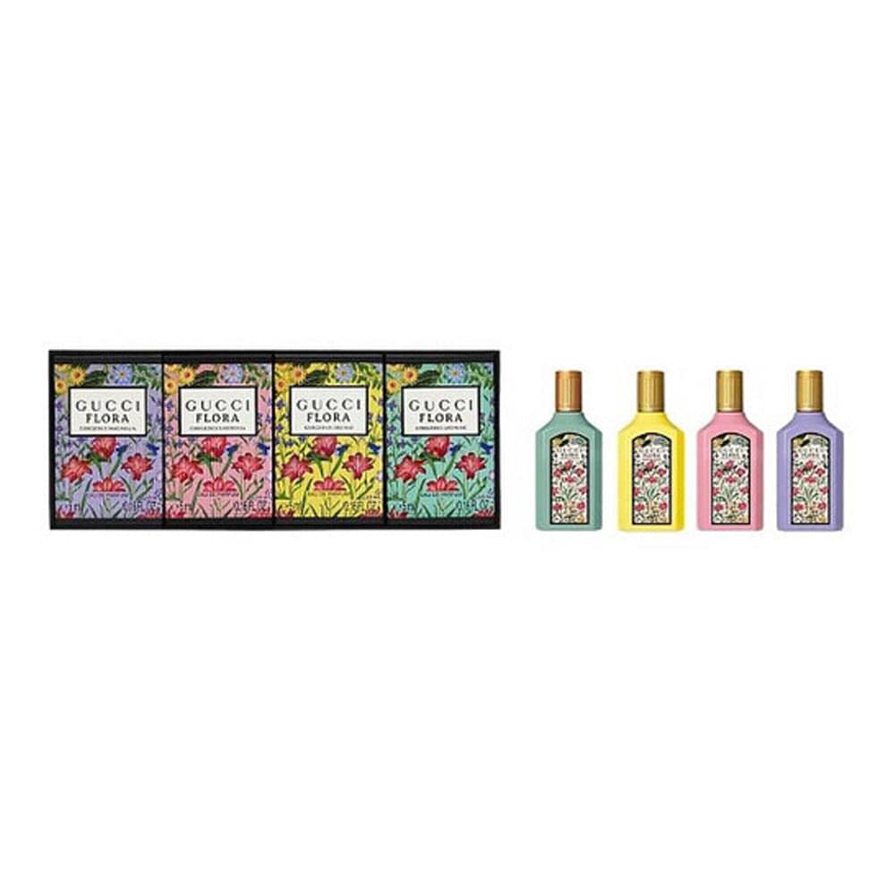 Gucci Fragrance Set Gucci Flora Miniatures Gift Set