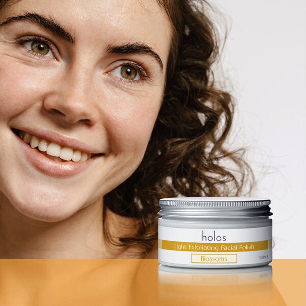 Holos Exfoliator Holos Blossoms Light Exfoliating Facial Polish 100ml