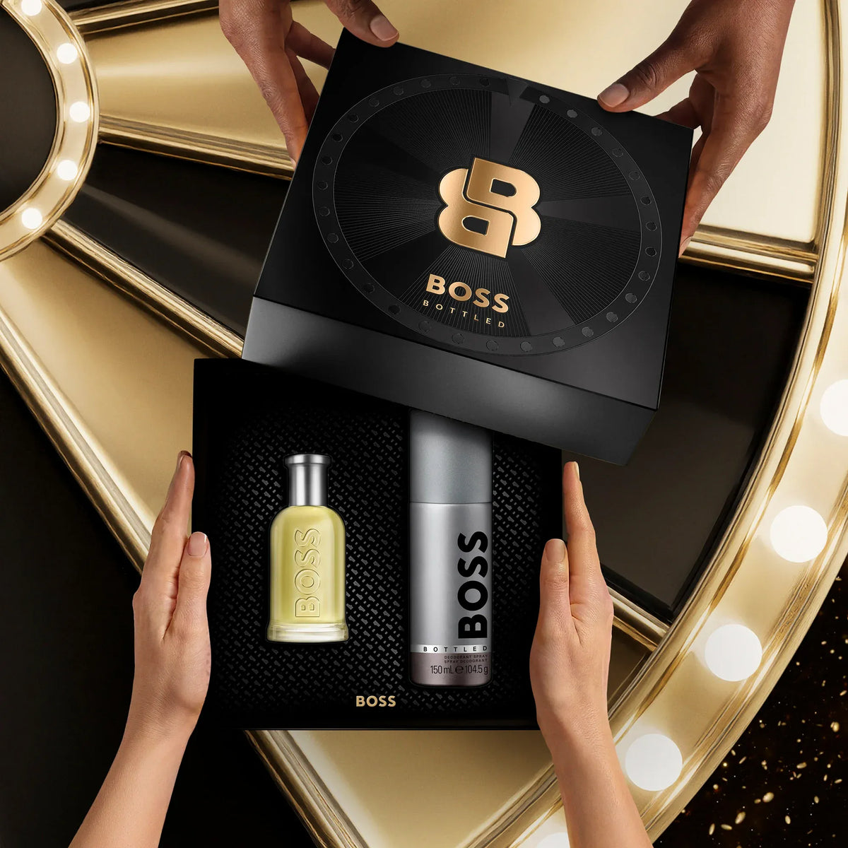 Hugo Boss Fragrance Set Hugo Boss Bottled Eau De Toilette Giftset 50ml & 150ml