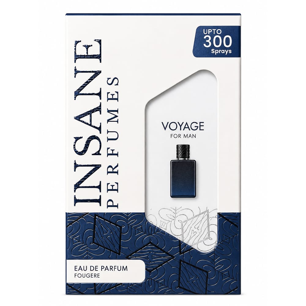 Insane Perfumes Men's Fragrance Insane Perfumes Voyage For Man Eau de Parfum 20ml