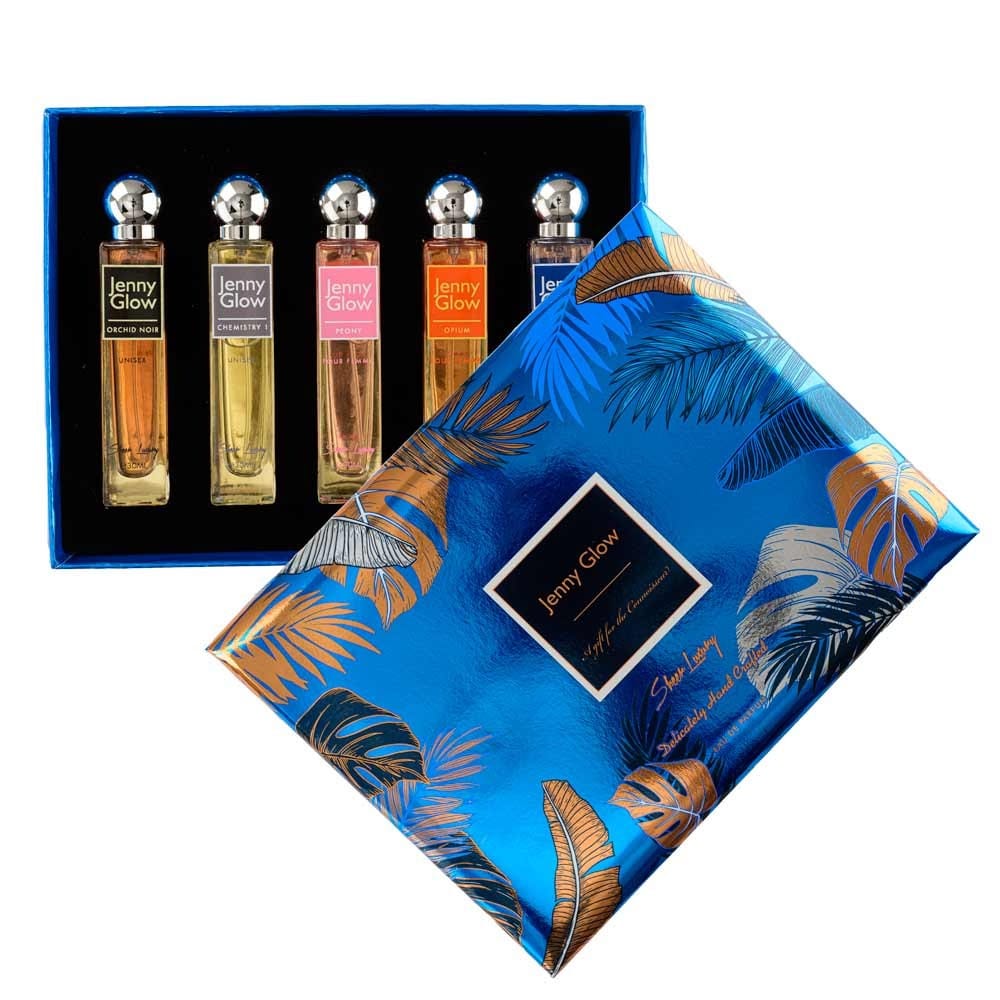 Jenny Glow Fragrance Set Jenny Glow Denim Blue 5 Piece Gift Set