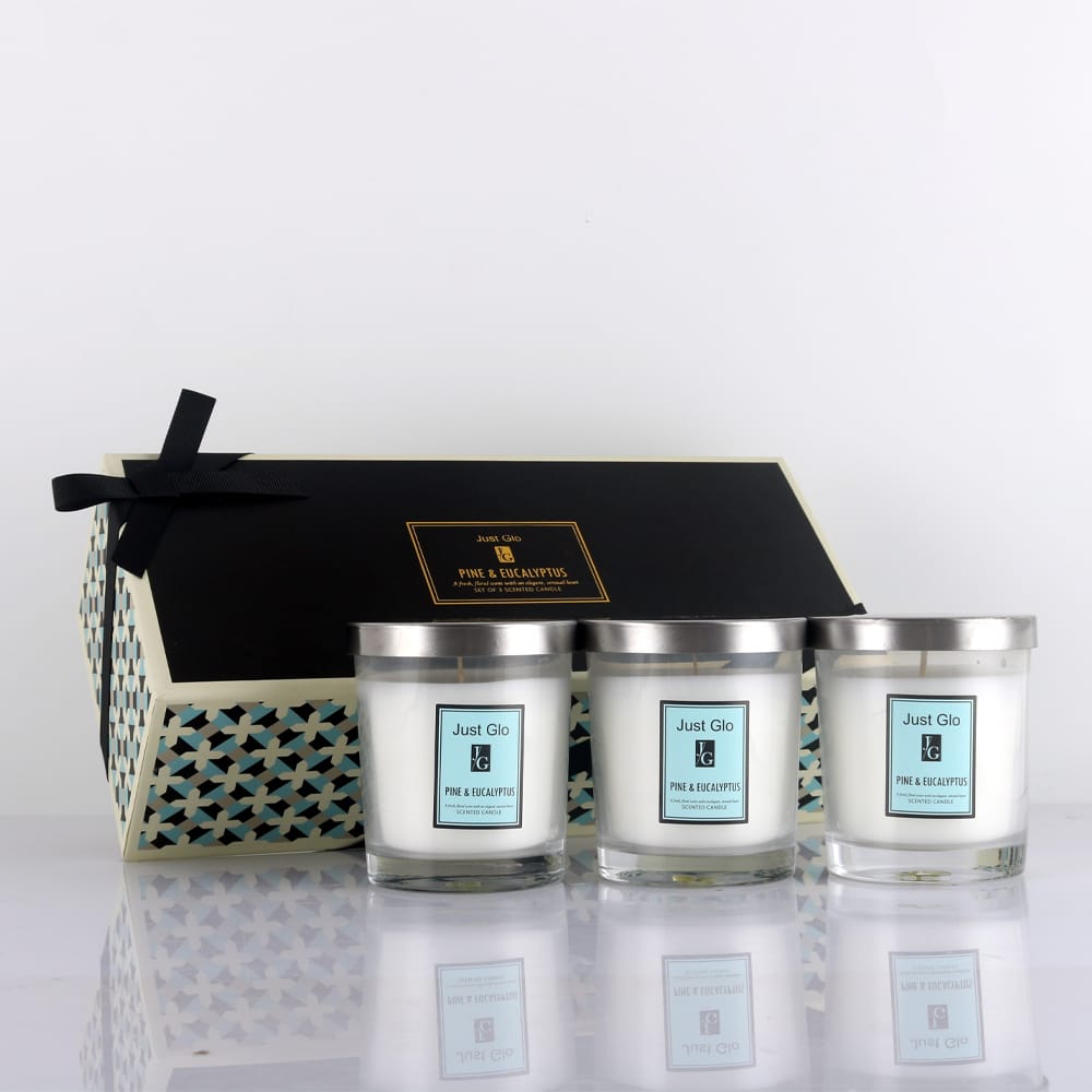 Jenny Glow Candle Set Jenny Glow Pine & Eucalptus Candle Set