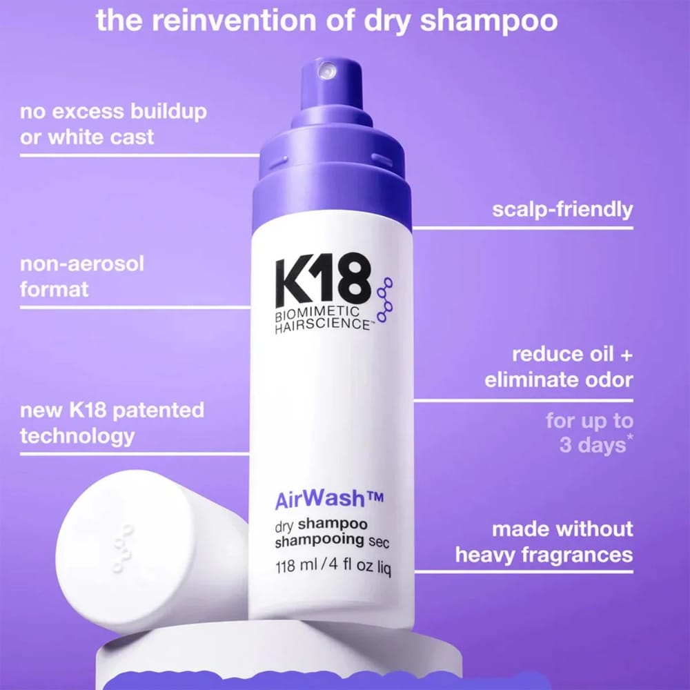 K18 Dry Shampoo K18 Airwash Dry Shampoo 118ml