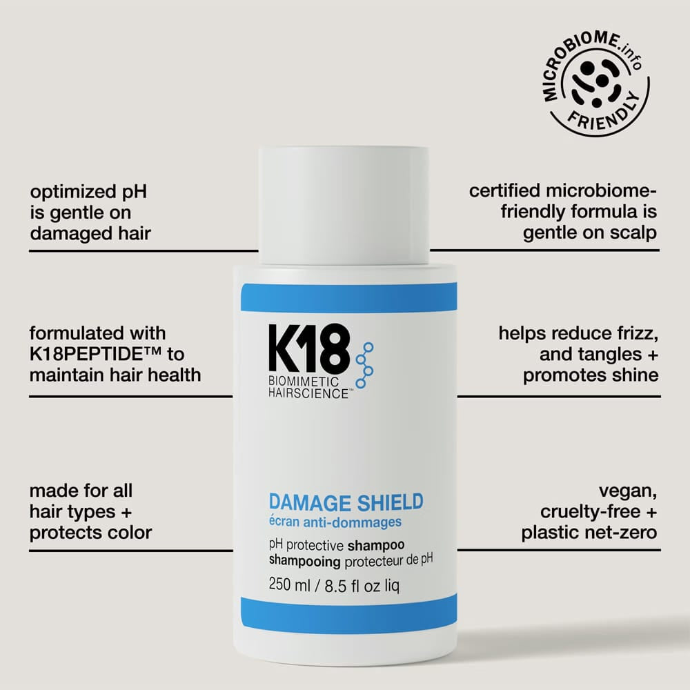 K18 Shampoo K18 Damage Shield pH protective shampoo 250ml