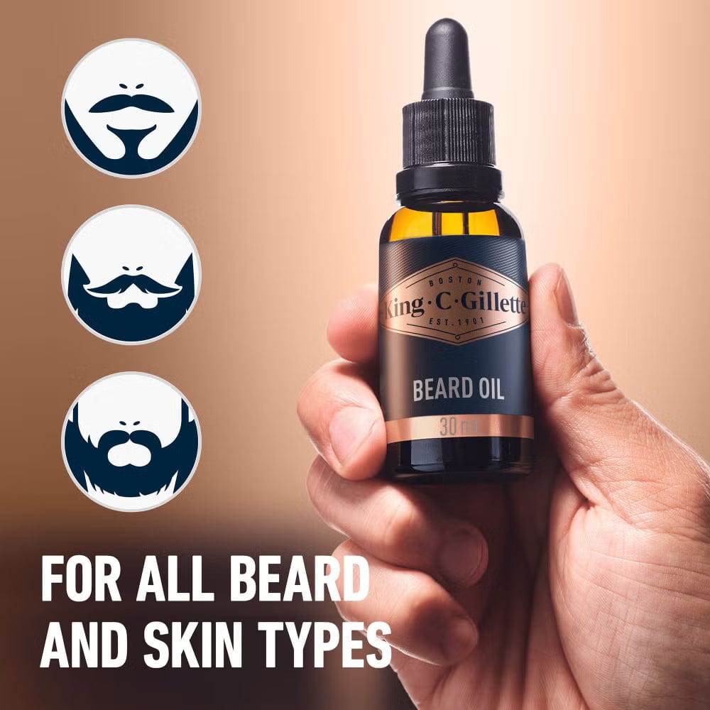 Gillette Beard Oil King C Gillette Beard Oil 30ml