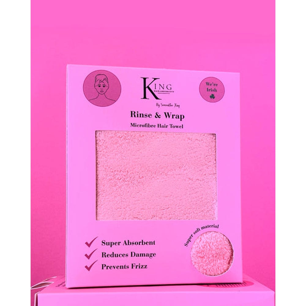 King Hair & Beauty Towel King Hair & Beauty Rinse & Wrap Microfibre Hair Towel