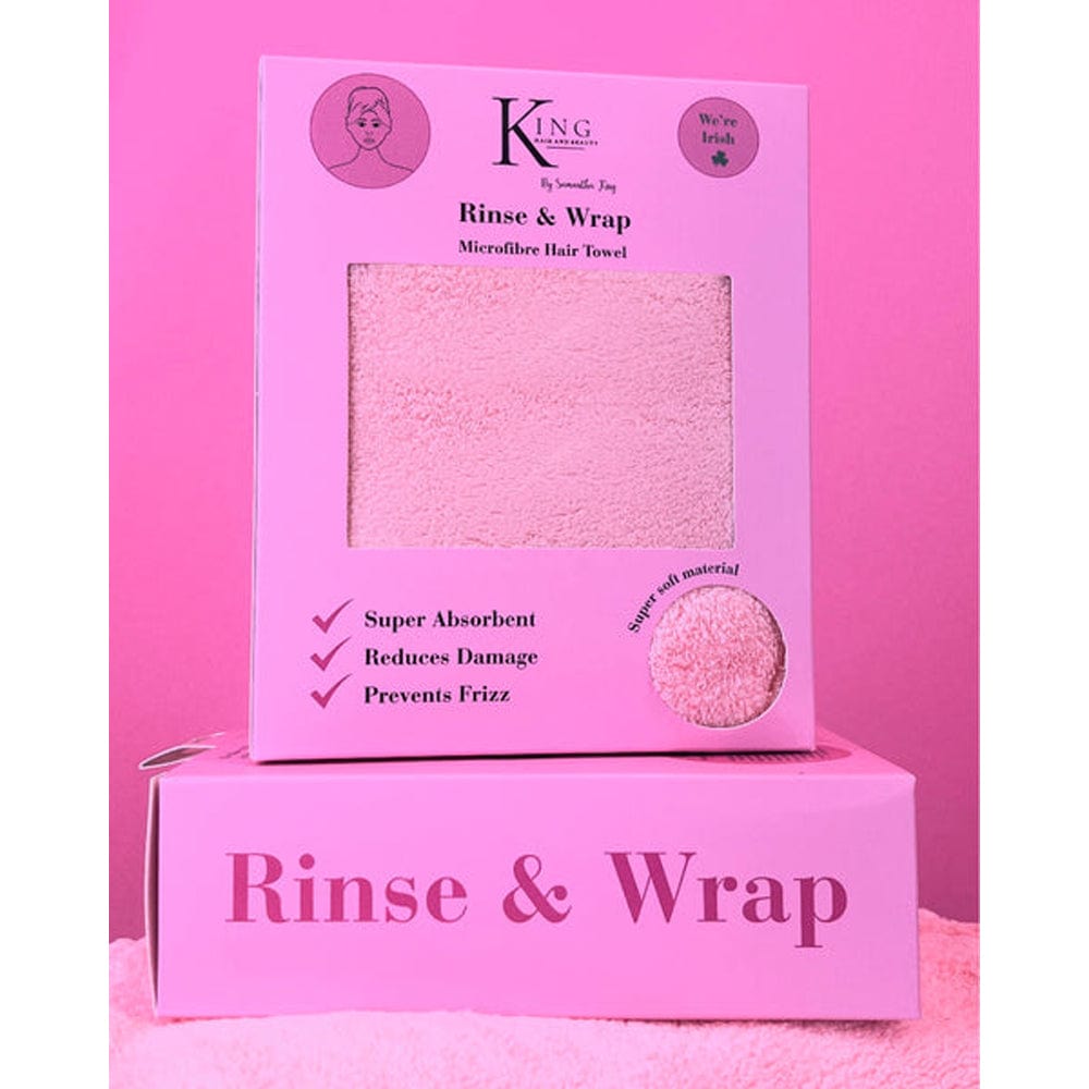 King Hair & Beauty Towel King Hair & Beauty Rinse & Wrap Microfibre Hair Towel