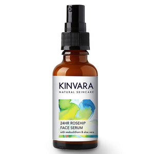 You added <b><u>Kinvara Skincare Rosehip 24 Hour Face Serum 30ml</u></b> to your cart.