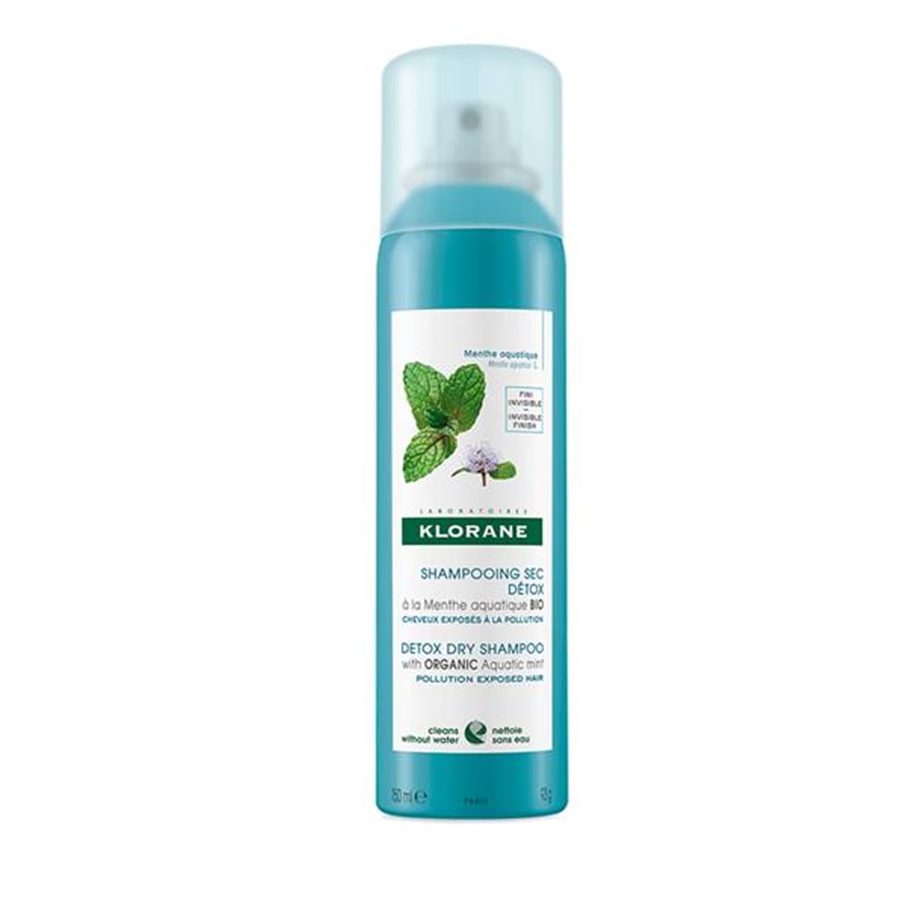 Klorane Dry Shampoo Klorane Detox Aquatic Mint Dry Shampoo 150ml