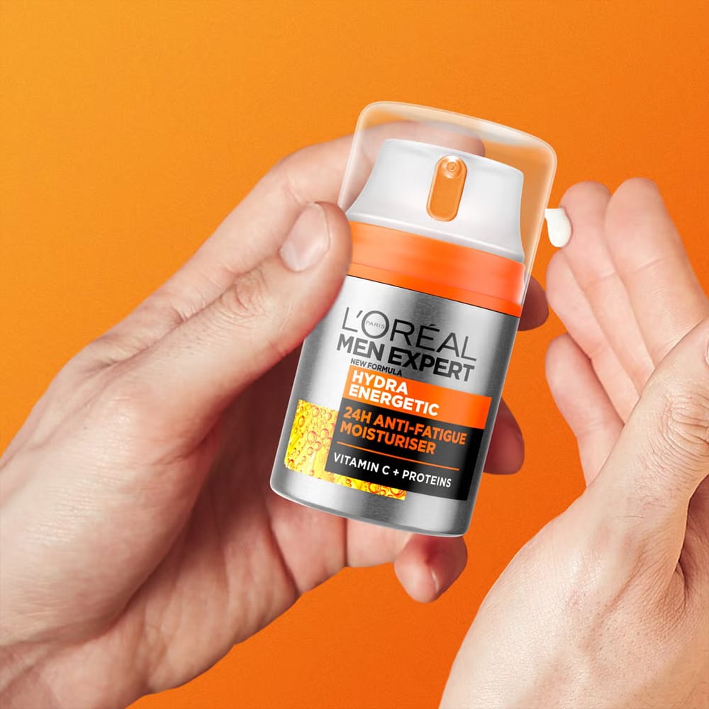 Loreal Moisturiser L'Oreal Men Expert Hydra Energetic Daily Moisturising Lotion 50ml