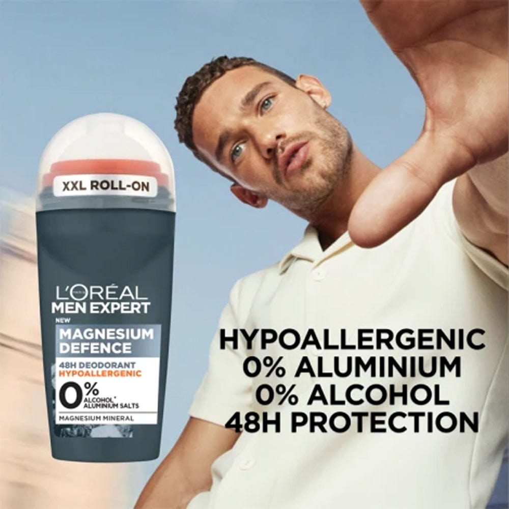 Loreal Deodorant L'Oreal Men Expert Magnesium Defence Roll-On 50ml