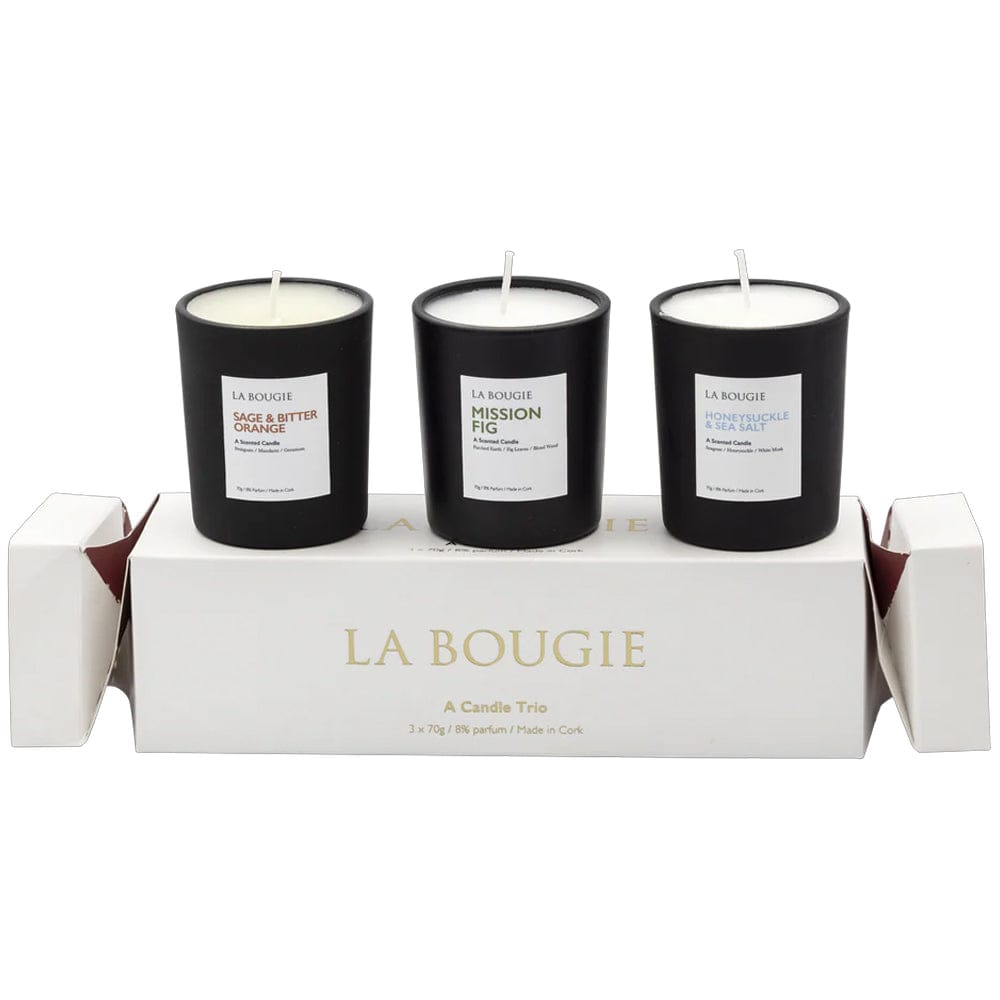 La Bougie Candle Set La Bougie A Christmas Cracker