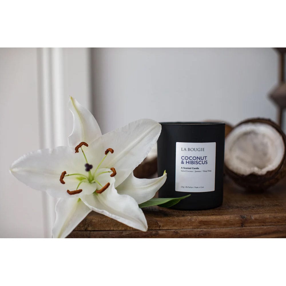 La Bougie Candle La Bougie Coconut & Hibiscus Candle