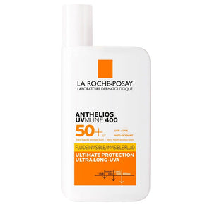 You added <b><u>La Roche Posay Anthelios UVMune 400 Invisible Fluid SPF50+ Sun Cream 50ml</u></b> to your cart.