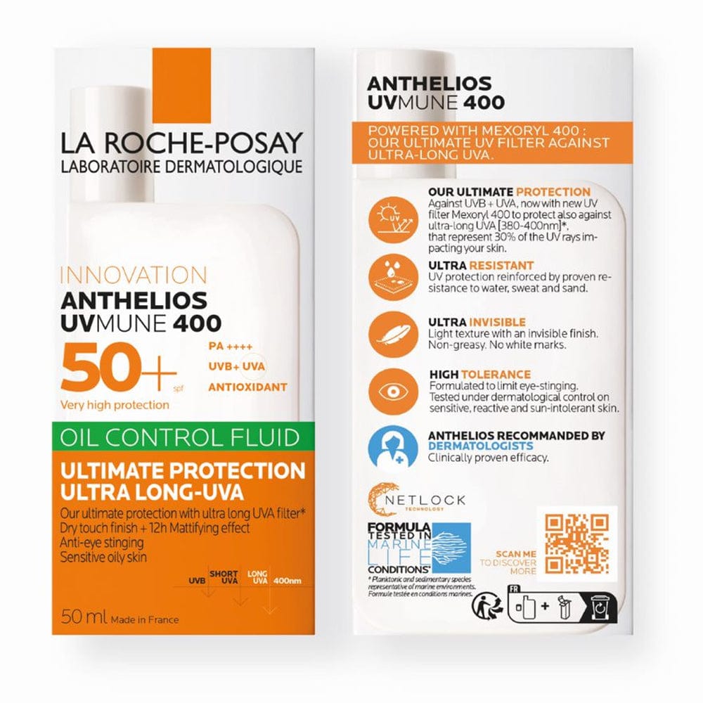 La Roche-Posay Sun Protection La Roche-Posay Anthelios UVMune 400 Oil Control Fluid SPF50+
