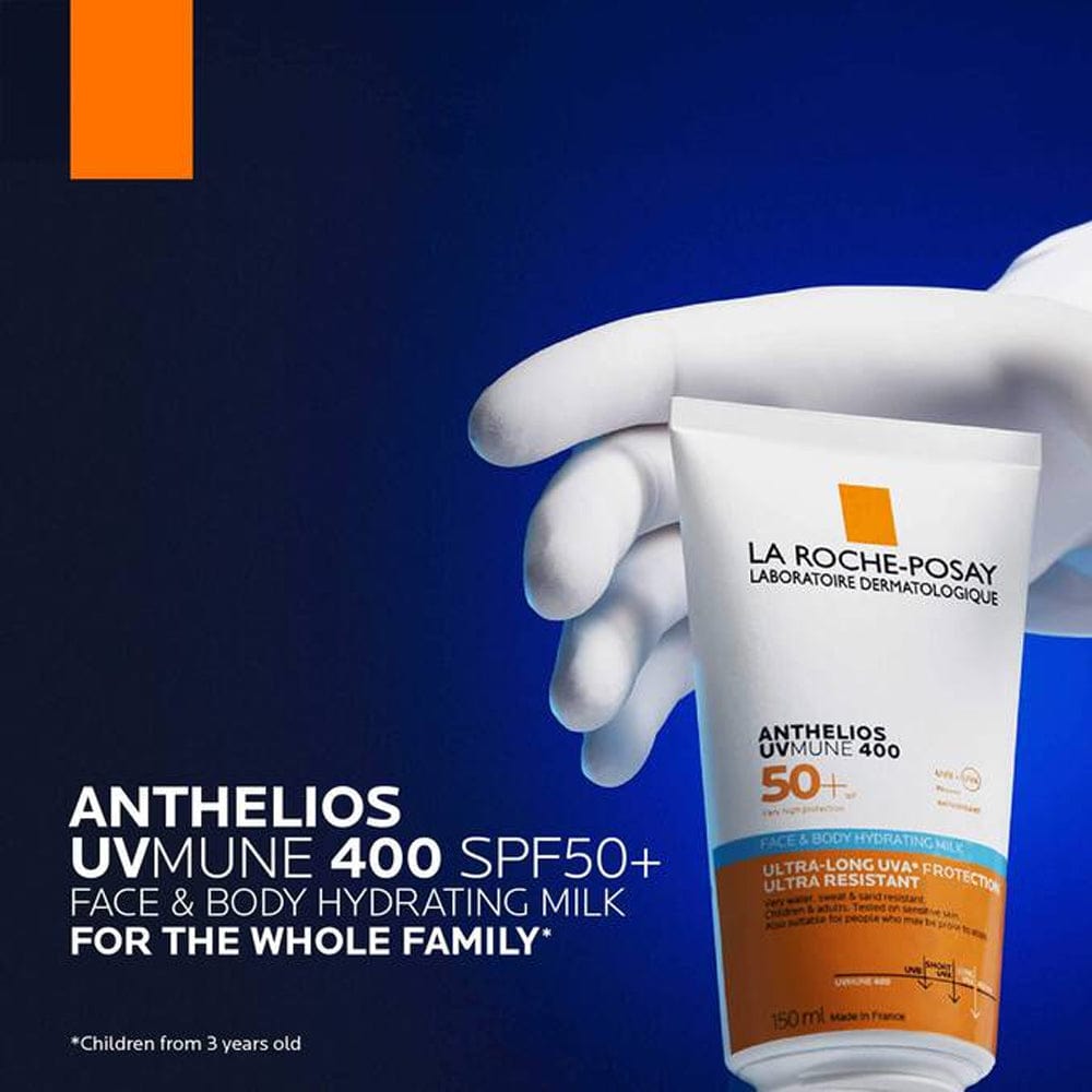 La Roche-Posay Sun Protection La Roche-Posay Anthelios UVMune 400 SPF50+ Face & Body Hydrating Milk 150ml