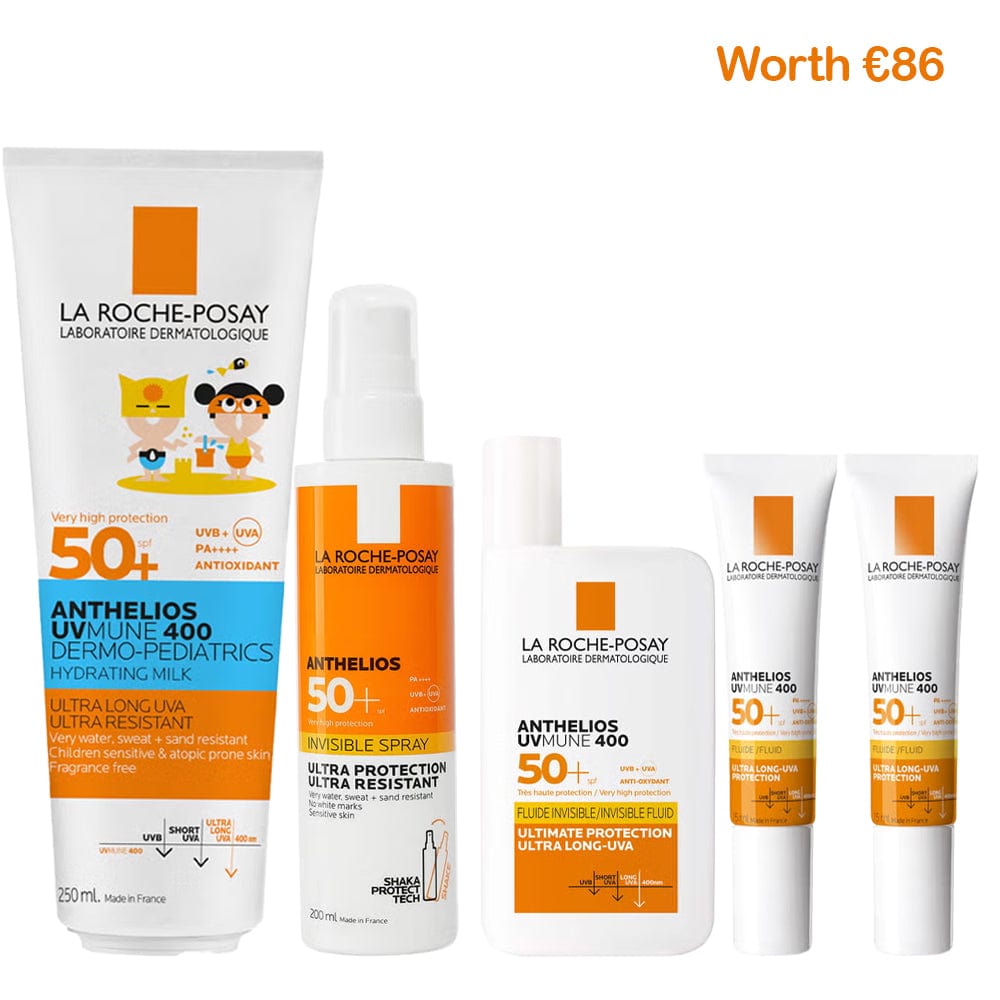 La Roche-Posay Skincare Bundle La Roche Posay Family Sun Safety Bundle