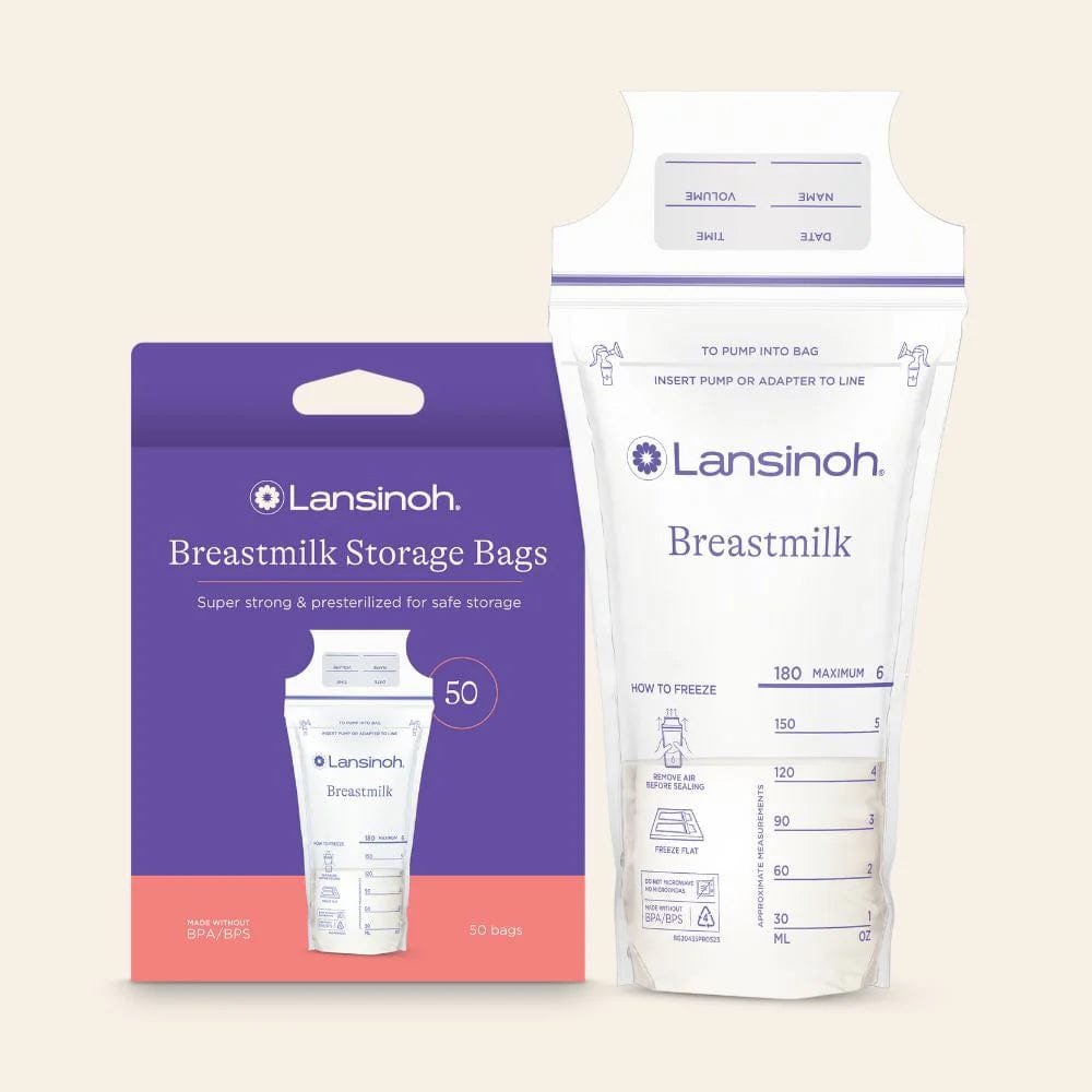 Lansinoh Breast Feeding Accessory Lansinoh Pre-Sterilised Breastmilk Storage Bags