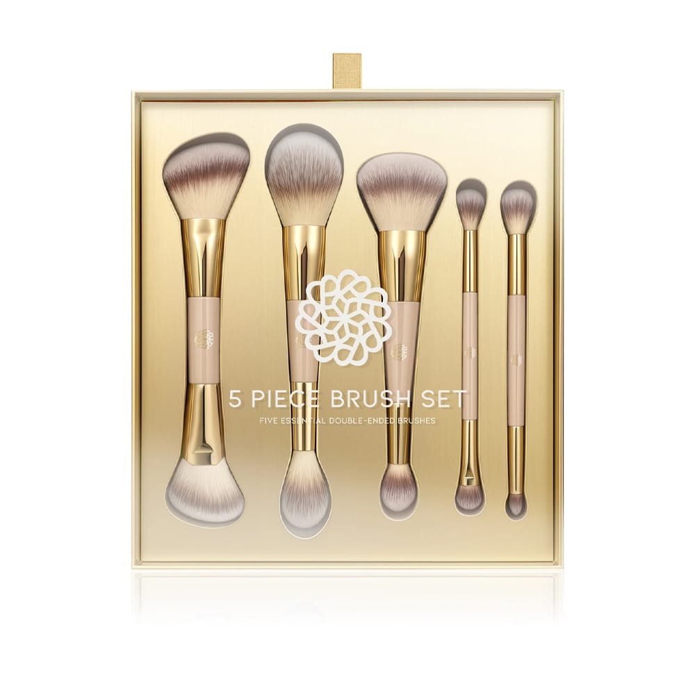 Lisa & Co. Makeup Brush Lisa & Co. 5 Piece Double Ended Brush Set
