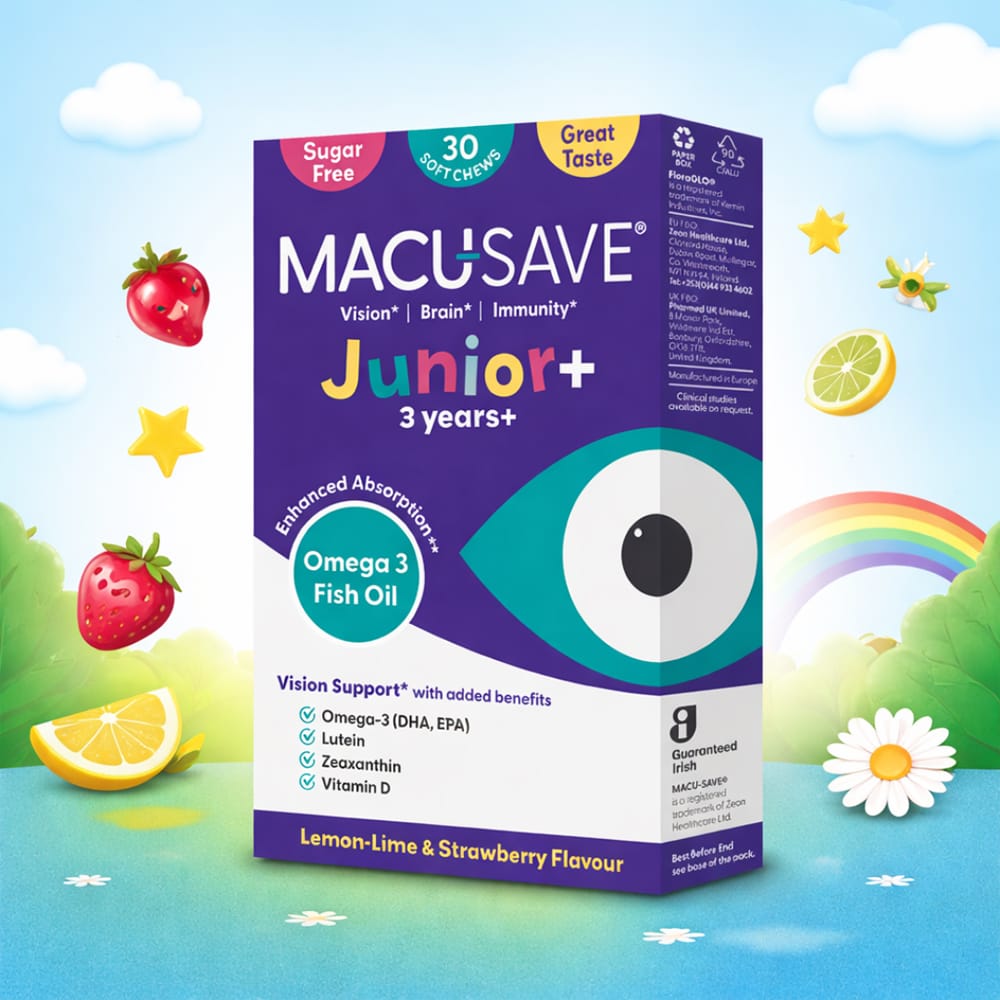 Macusave Vitamins & Supplements Macu-Save Junior+ Eye Health Soft Chews
