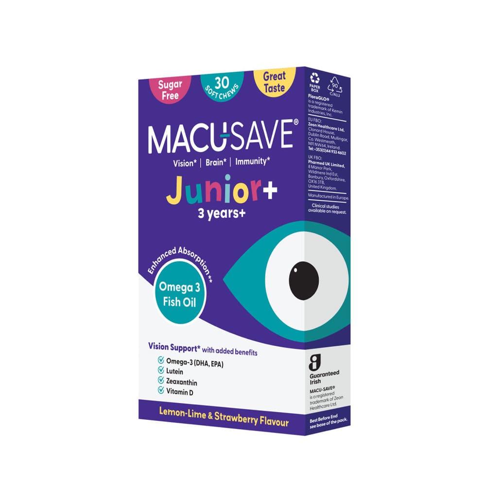 Macusave Vitamins & Supplements Macu-Save Junior+ Eye Health Soft Chews