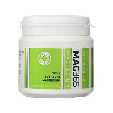 Mag365 Vitamins & Supplements 150g MAG365 Magnesium Supplement Un-Flavoured