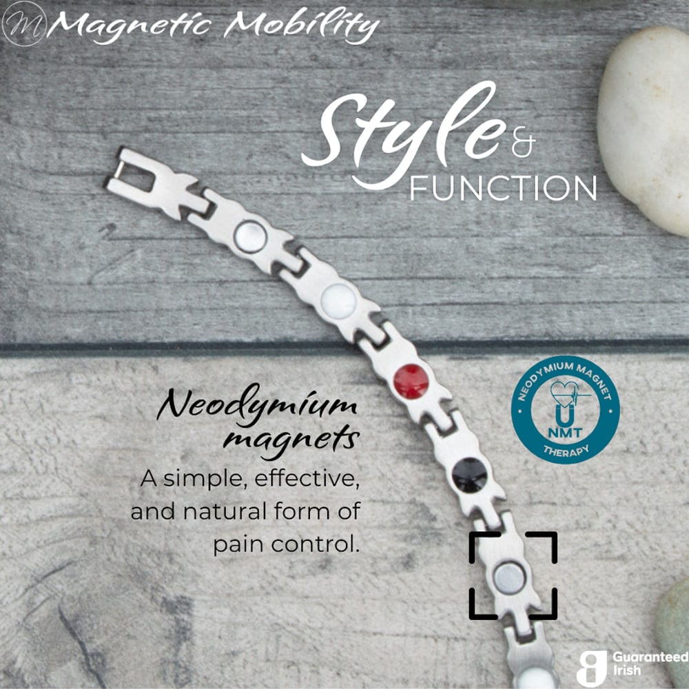 Magnetic Mobility Bracelet Magnetic Mobility Health Element Bracelet Meadowsweet Moon 21cm