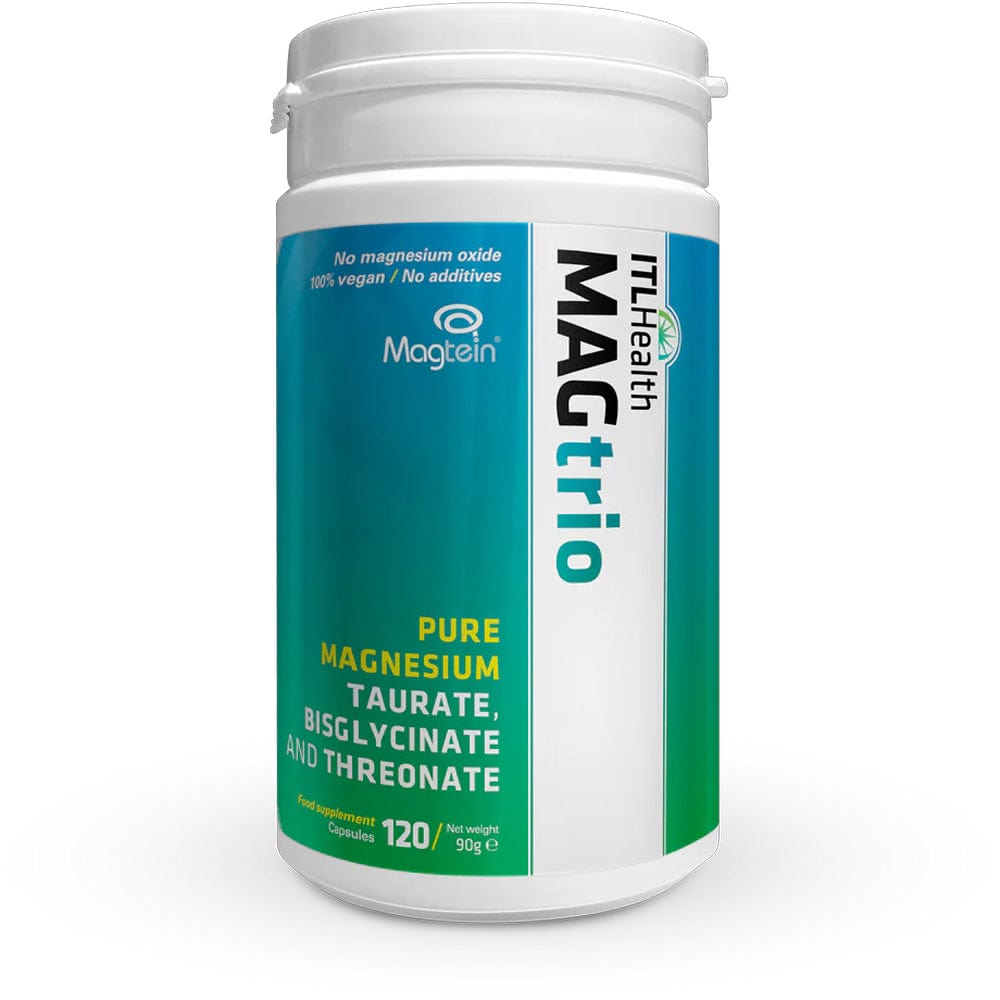 Mag365 Vitamins & Supplements MAGTrio Pure Magnesium Taurate, Bisglycinate & Threonate Capsules