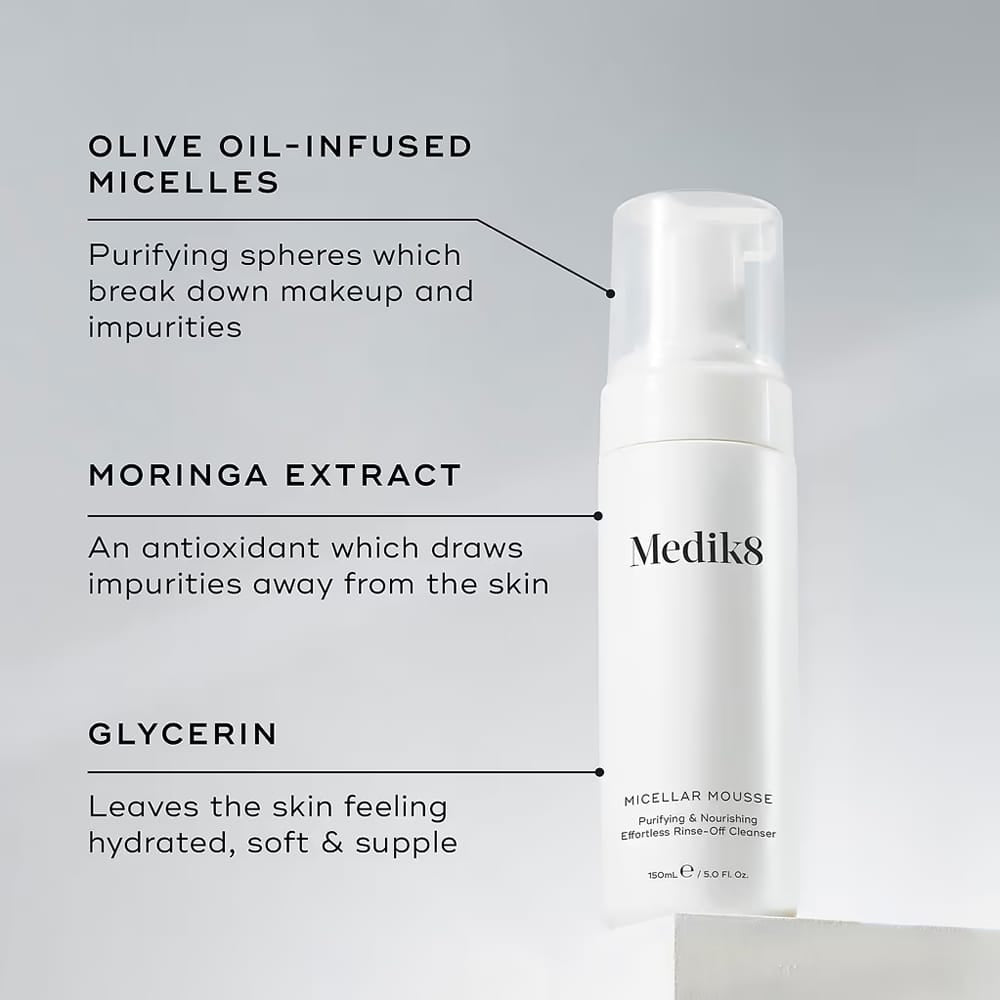 Medik8 cleansing mousse Medik8 Micellar Mousse 150ml