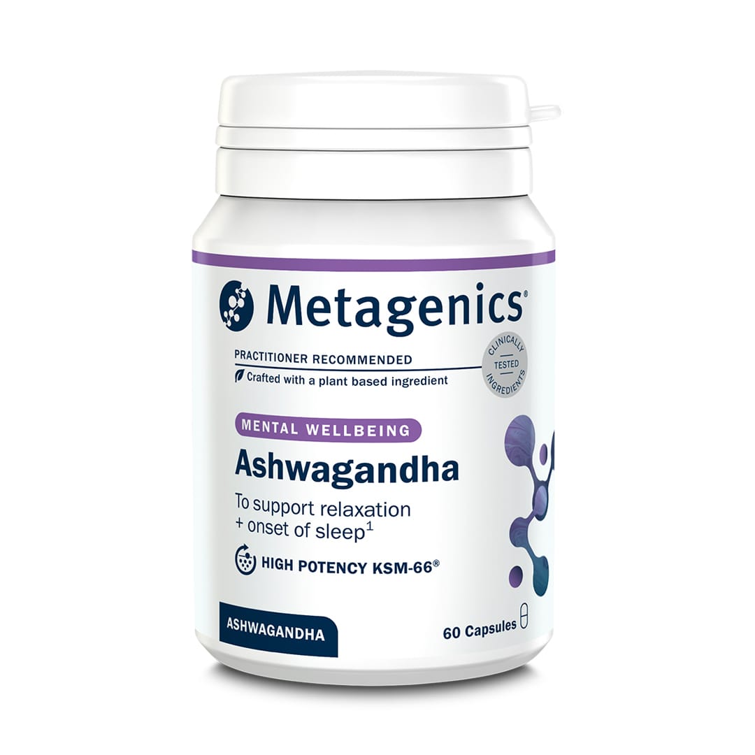 Metagenics Vitamins & Supplements Metagenics Ashwagandha 500mg 60 Capsules