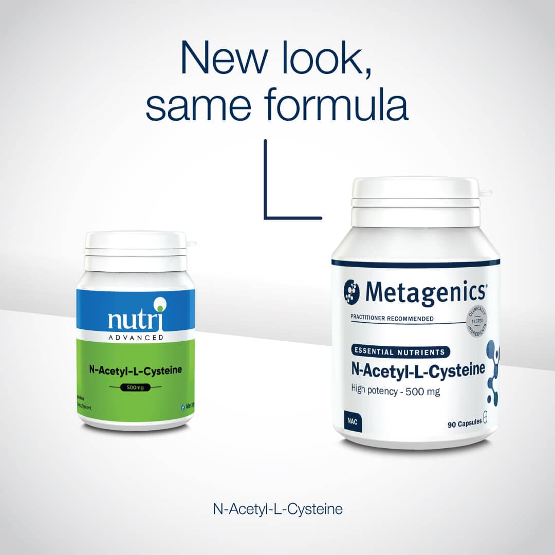 Metagenics Vitamins & Supplements Metagenics N-Acetyl-L-Cysteine (NAC) 90 Capsules