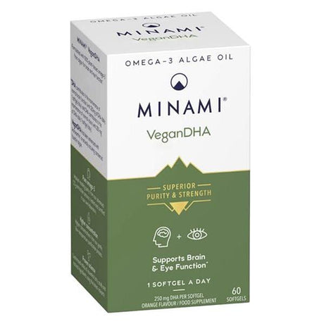 Minami Vitamins & Supplements Minami VeganDHA 60 Capsules