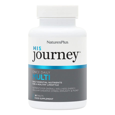 Nature's Plus Vitamins & Supplements Natures Plus His Journey Multivitamin 30 Tablets
