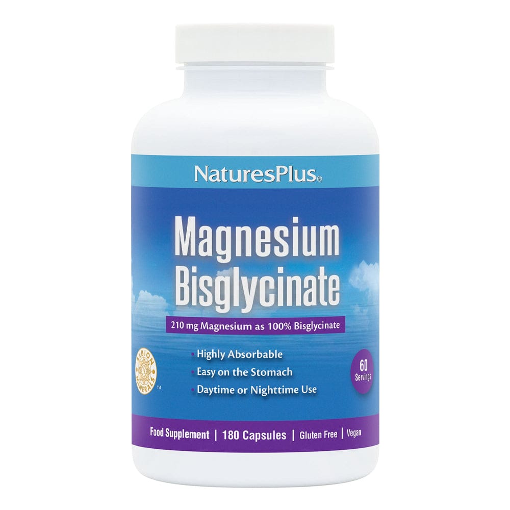 Nature's Plus Food Supplement Natures Plus Magnesium Glycinate Capsules