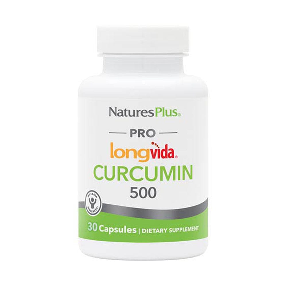 Nature's Plus Food Supplement Natures Plus Pro Curcumin Longvida 500mg