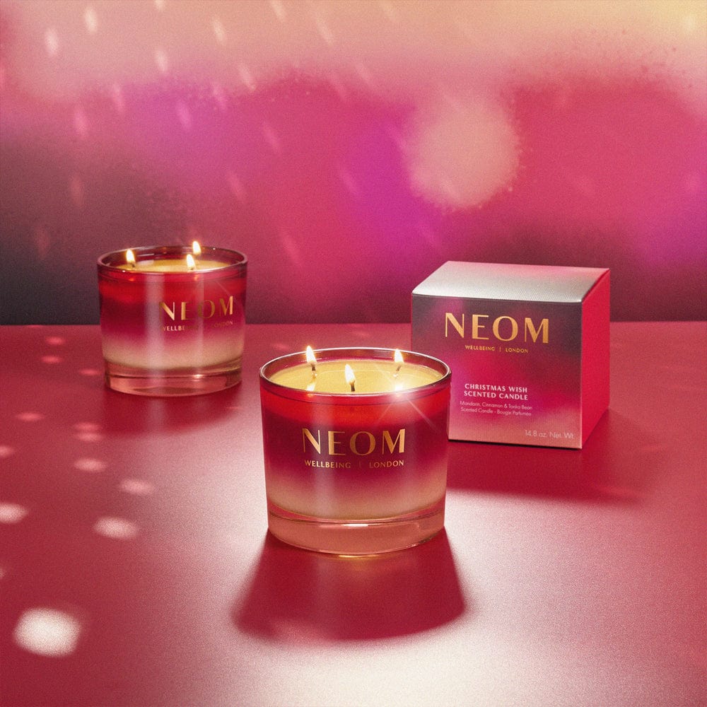 NEOM Candle NEOM Wellbeing Christmas Wish Scented Candle