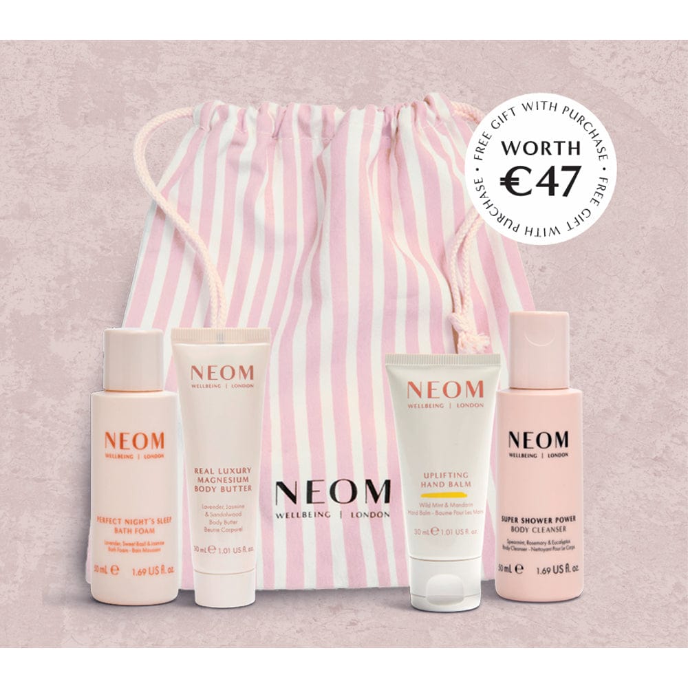 NEOM Gift With Purchase NEOM Wellbeing Summer Essentials Goodie Bag Free Gift