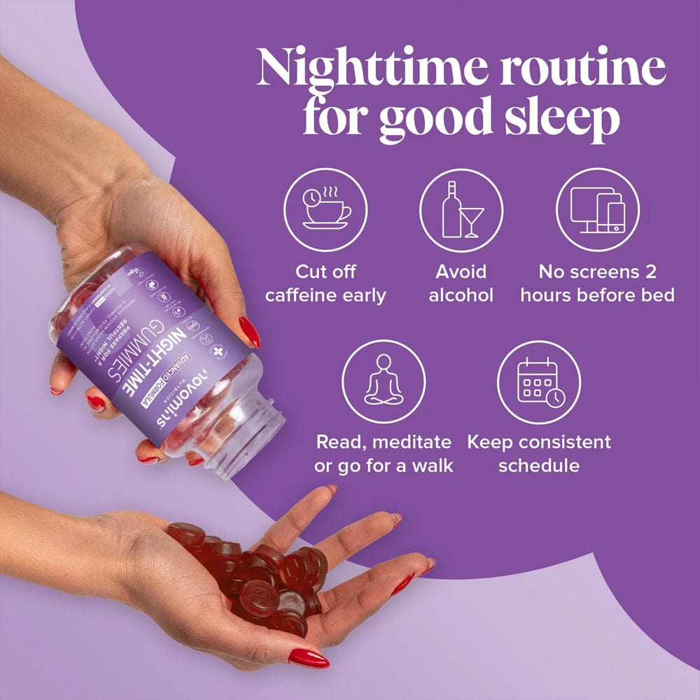 Novomins Vitamins & Supplements Novimins Night Time Gummies