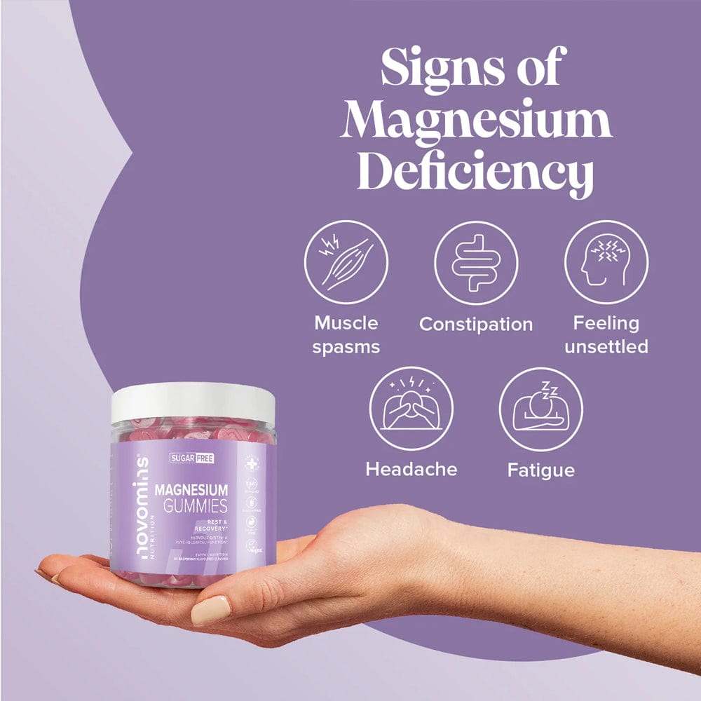 Novomins Vitamins & Supplements Novomins Magnesium Sugar-Free Gummies