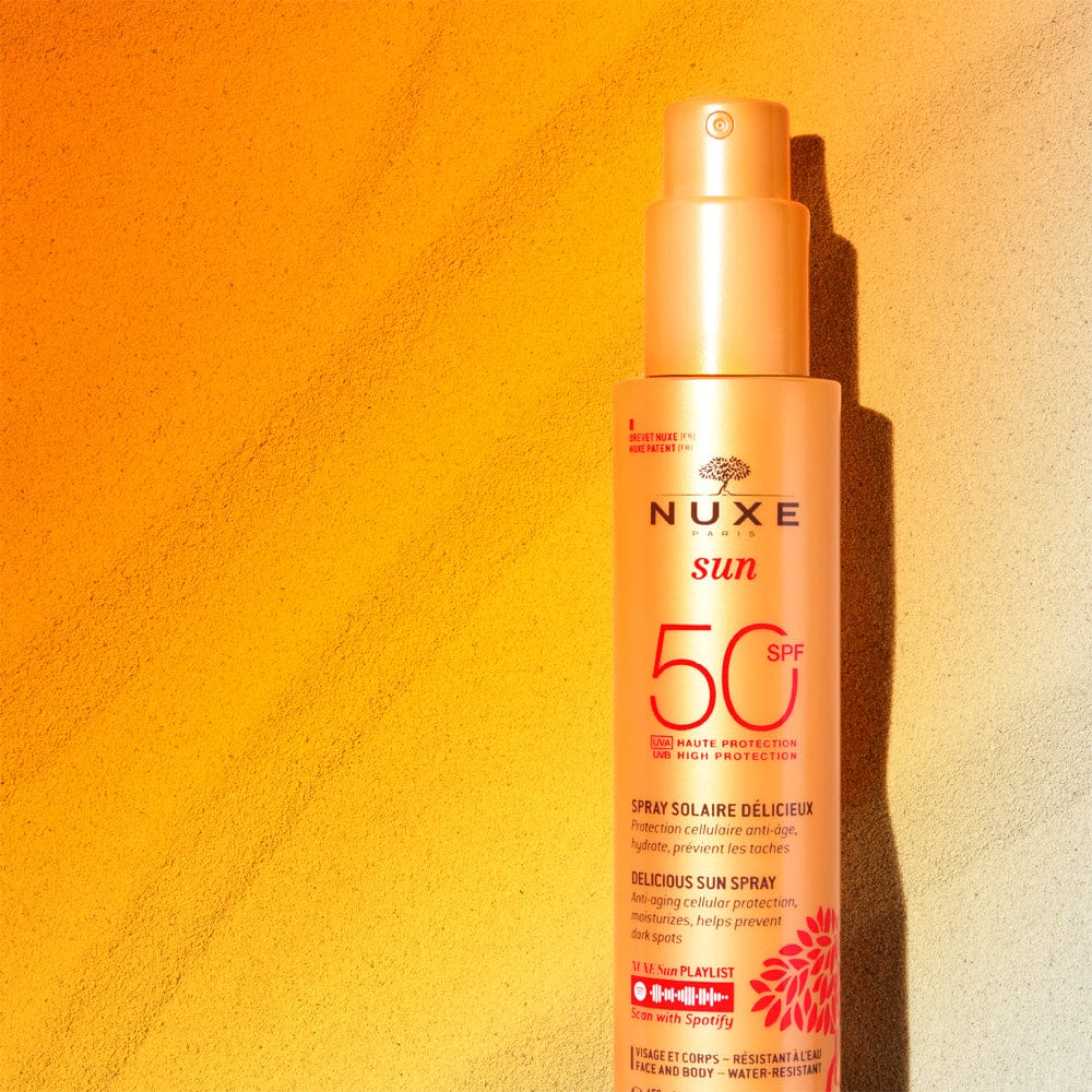 Meaghers Pharmacy Nuxe Sun Delicious Sun Spray High Protection SPF50 Face & Body 50ml