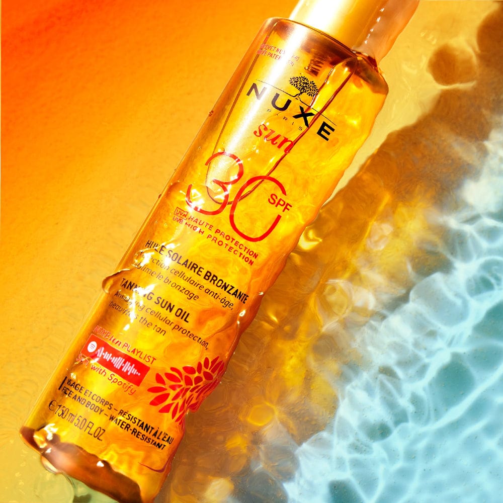 Nuxe Tanning Oil Nuxe Sun Tanning Sun Oil High Protection SPF30