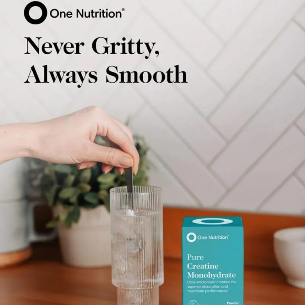 One Nutrition Vitamins & Supplements One Nutrition Pure Creatine Monohydrate Powder 110g