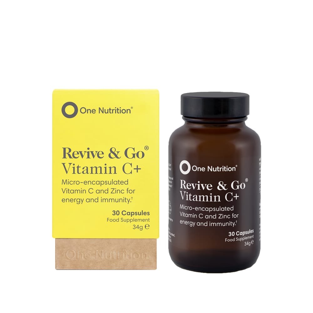 One Nutrition Vitamins & Supplements One Nutrition Revive & Go Vitamin C+ 30 Capsules