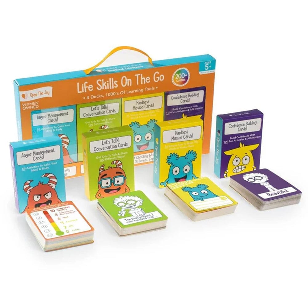 Baby Republic Educational Cards Open the Joy Life Skills On The Go