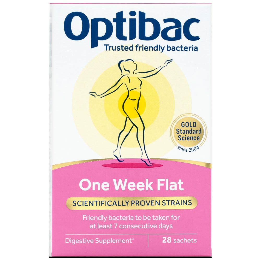 Optibac Vitamins & Supplements 28 Sachets Optibac One Week Flat Sachets Probiotics
