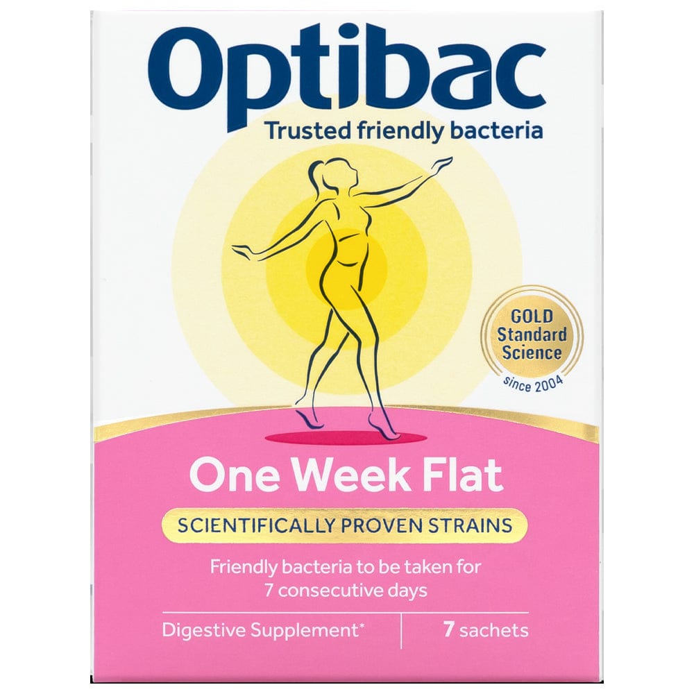 Optibac Vitamins & Supplements 7 Sachets Optibac One Week Flat Sachets Probiotics