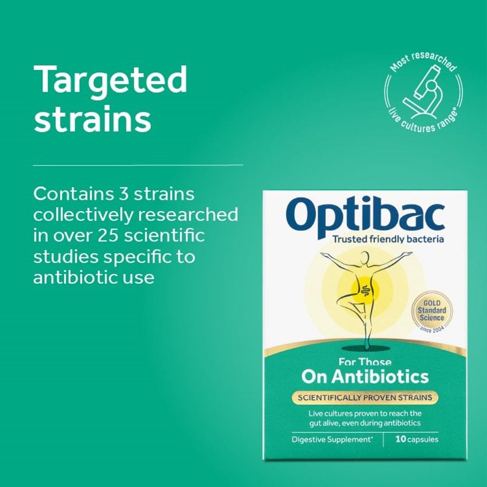 Optibac Vitamins & Supplements Optibac Probiotics - For those on Antibiotics