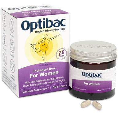 Optibac Vitamins & Supplements 30 Capsules Optibac Probiotics Intimate Flora For Woman Meaghers Pharmacy